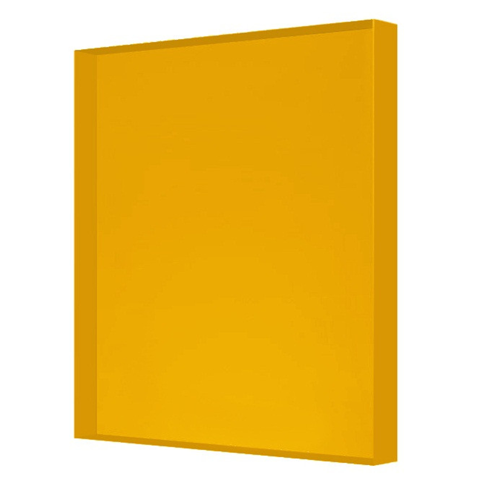 Поликарбонат монолитный Borrex оранжевый 3050х2050х2 мм