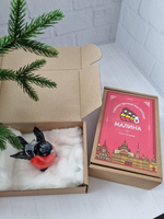 Фарфоровая игрушка "Снегирь"