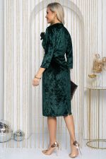 Платье Зимняя роза (зеленое) П12193-35 LT Collection