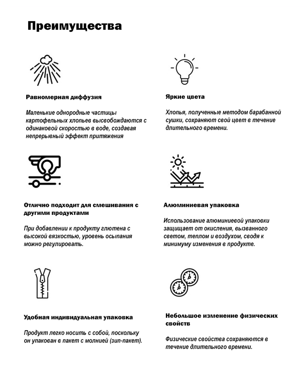 Картофель (мелкие гранулы) 500г