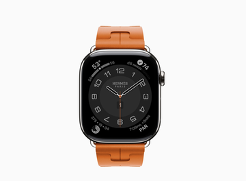 Apple Watch Hermès Series 11 46 mm Kilim Single Tour оранжевый