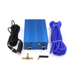 Глушитель управляемый Т-образный + вакуумн. нерж 201 вход ф63,5 выход ф63,5