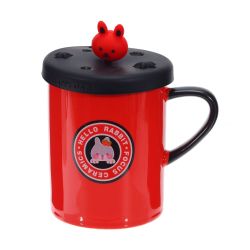 GAEM Кружка с крышкой, 400 мл, L12 W8,5 H14,5 см, 4в.