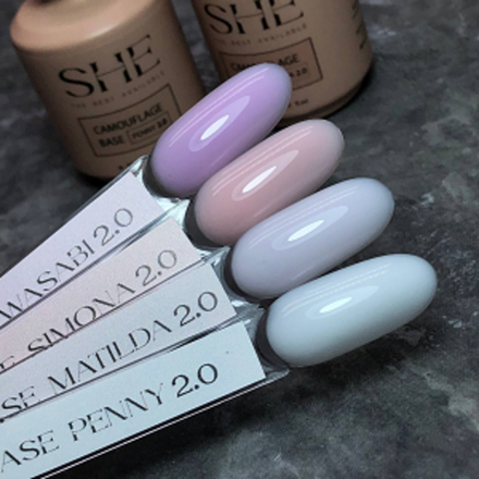 Камуфлирующая база SHE «Wasabi 2.0», 15мл