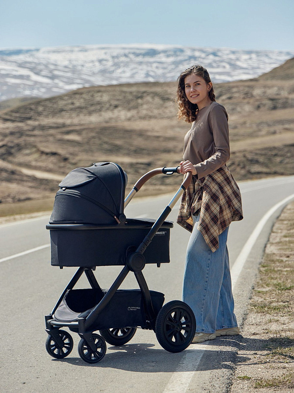 Детская коляска Happy Baby Mommer Pro 2 в 1 Black