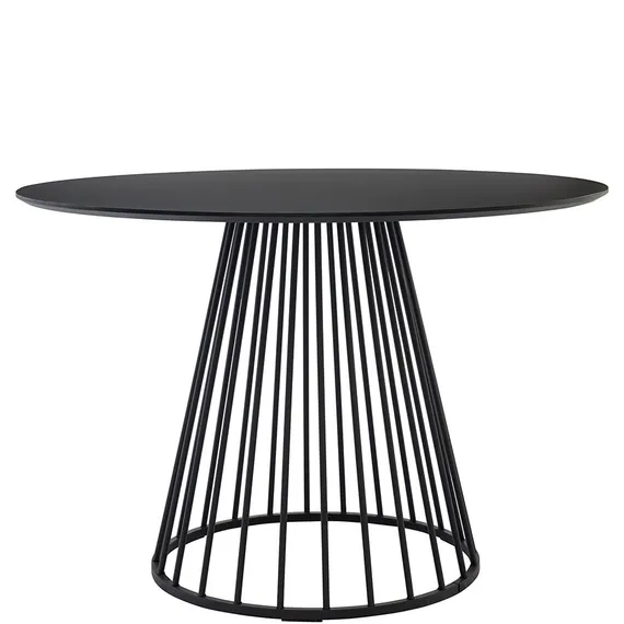 Стол Tyra, Ø110 см, черный