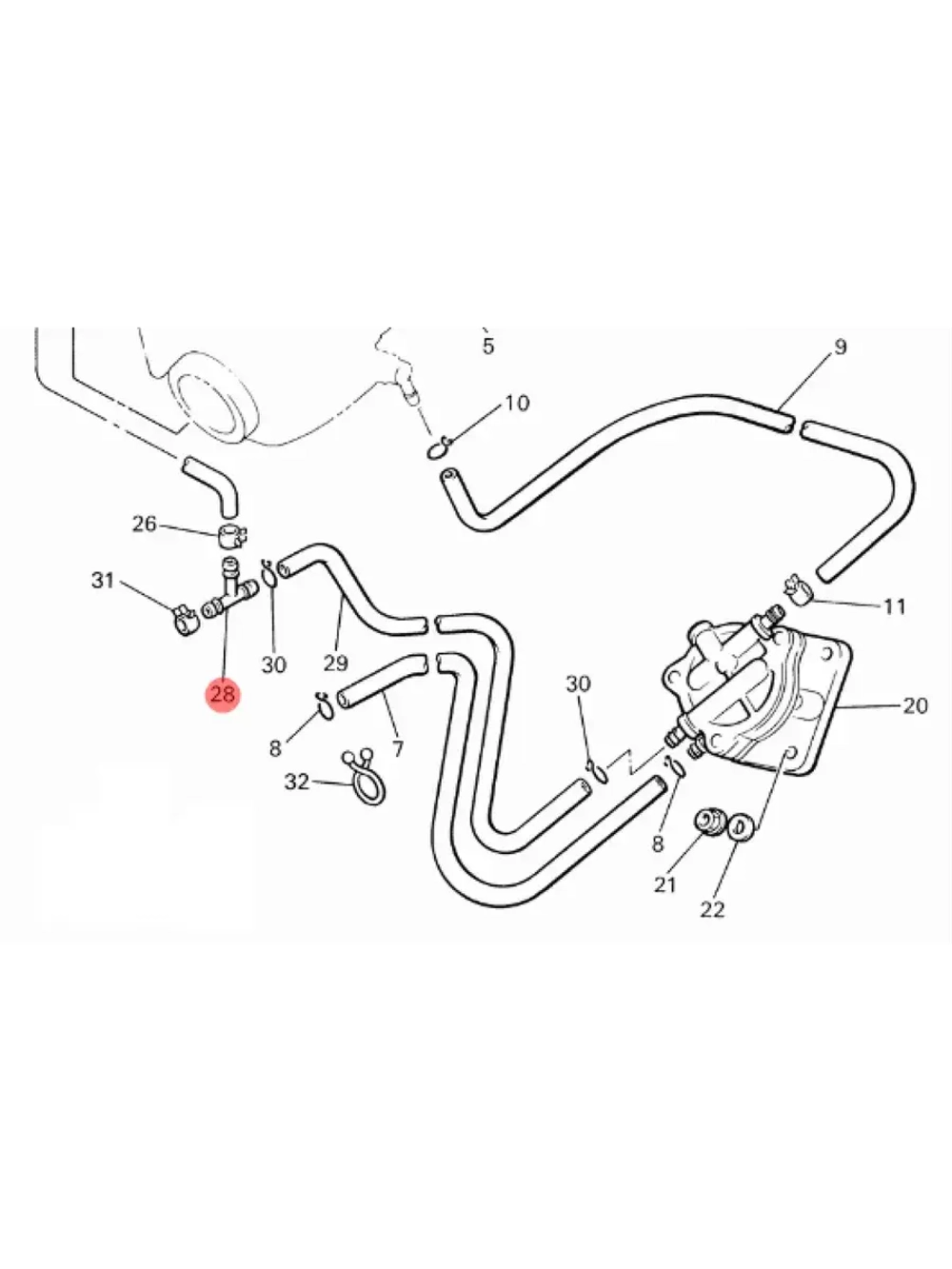 Штуцер для снегоходов 8152437900
