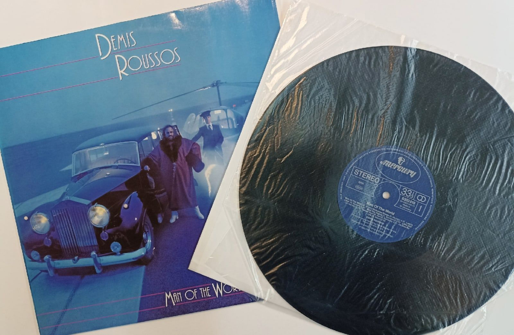 Винтажная виниловая пластинка Demis Roussos Man Of The World (Germany 1980)