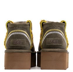 UGG Classic Ultra Mini Braid Platform Burnt Olive