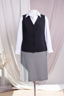 Жилет женский 3361зп, черный #70Ч063361зп