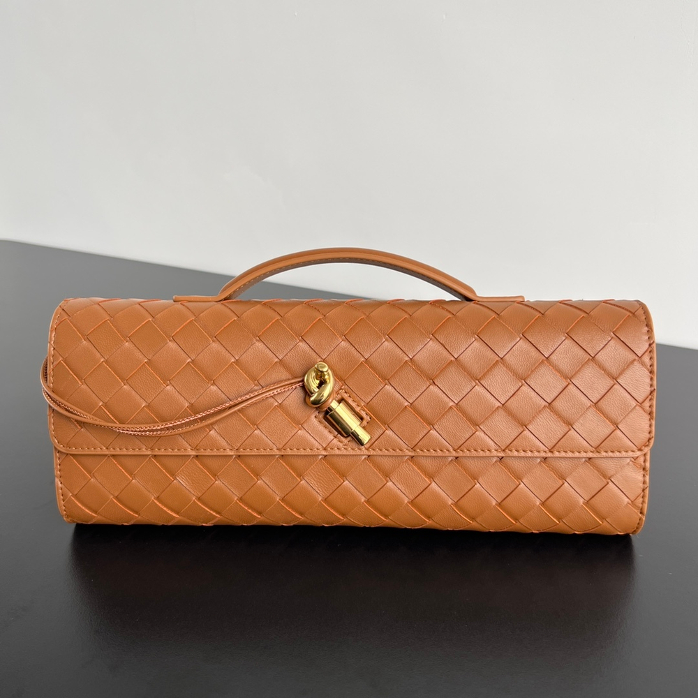 Bottega Veneta Long Clutch Andiamo With Handle