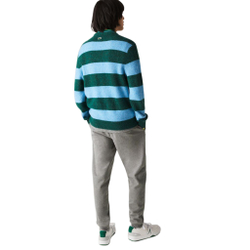 Мужские штаны теннисные Lacoste Men's Pennants L Badge Fleece Tracksuit Pants - grey