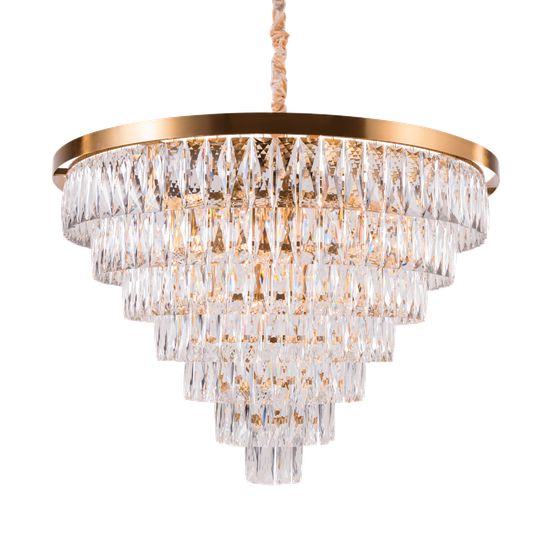 2431P/18A PT BRS (1) Люстра (в 2-х коробках) NW