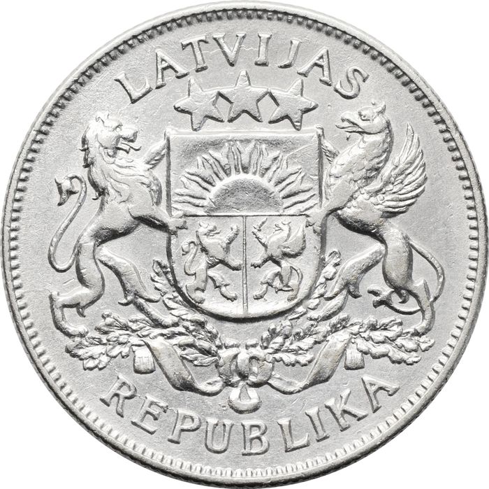 2 лата 1926 Латвия