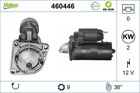 VALEO - 460446-VAL - Starter