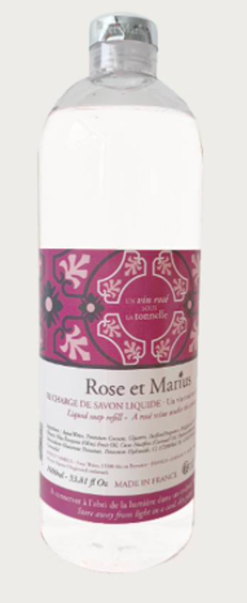 Молочко-крем для рук и для тела 1л Rose & Marius Vin Rose