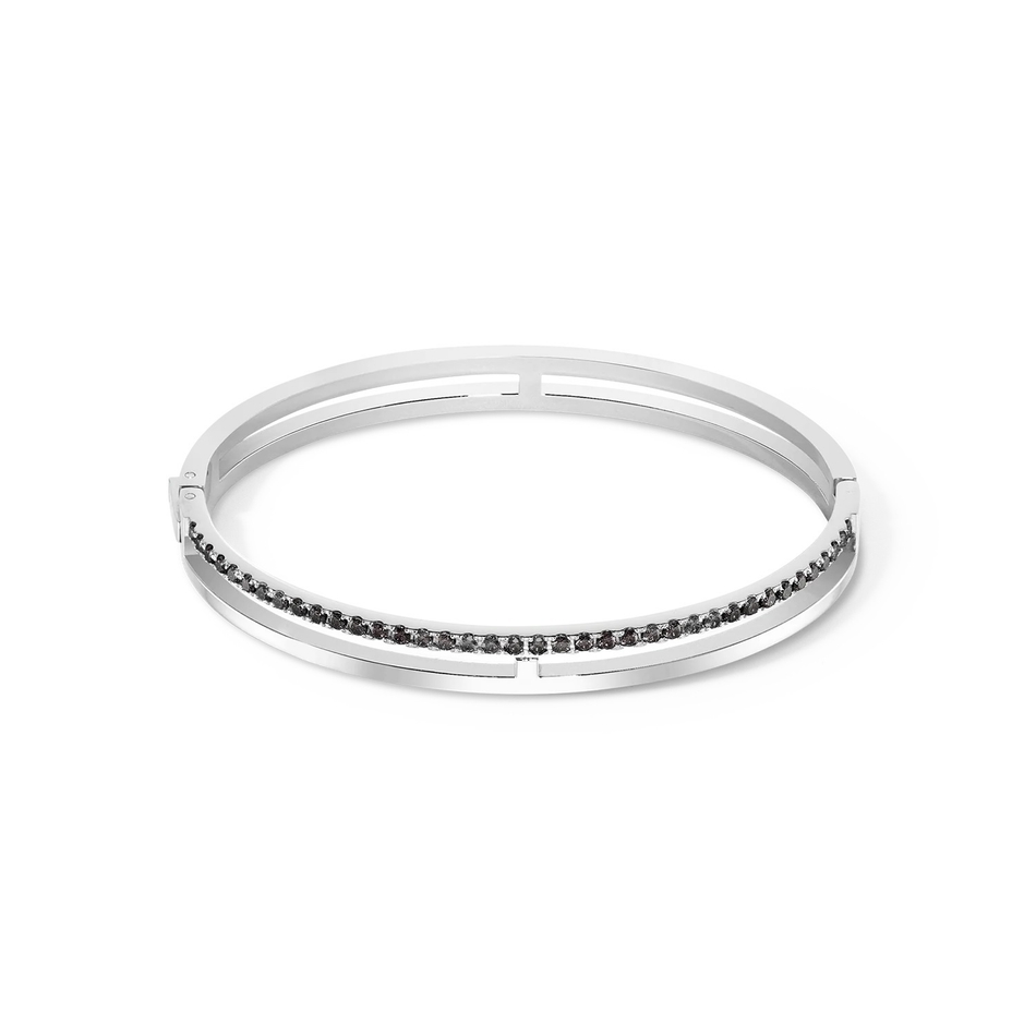 Браслет Coeur de Lion Black-Silver 0136/32-1317 19
