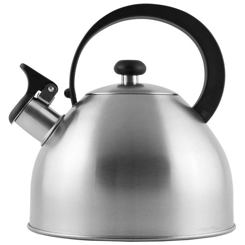Чайник из нерж стали 2.5л со свистком "Opera" (матовый)