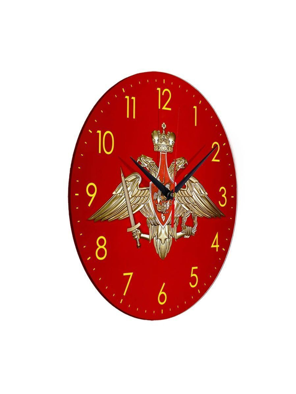 Настенные часы "символика ВС России" Декор для дома, подарок