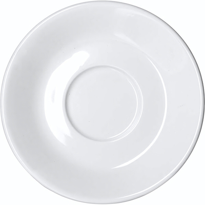 Блюдце «Кунстверк»;фарфор;D=136/51,H=20мм;белый (Цвет: белый)