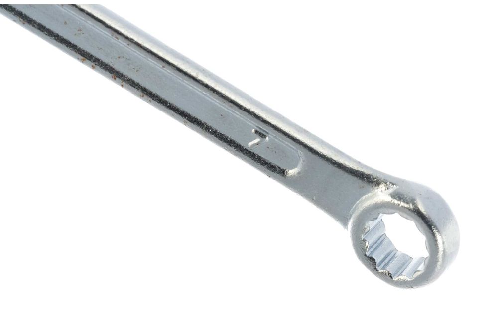 БИБЕР 90632 Ключ гаечный комбинированный, кованый 7мм (12/600)