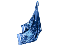 Платок REVE BLEUПлаток 100% Petrusse 105x105 Голубой