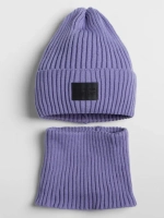 Шапка и снуд для девочки для осени