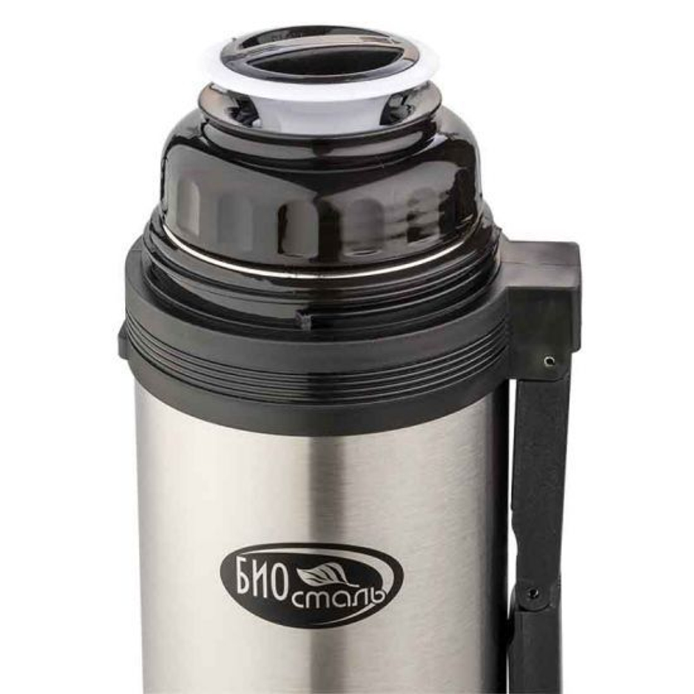 Термос универсальный (для еды и напитков) Biostal (1,8 литра), стальной