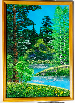 Картина"Летний пейзаж" 53-38см