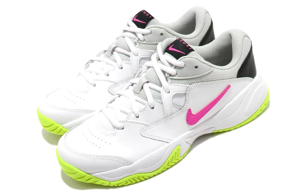Nike Court Lite 2 White Hot Lime Women"s
