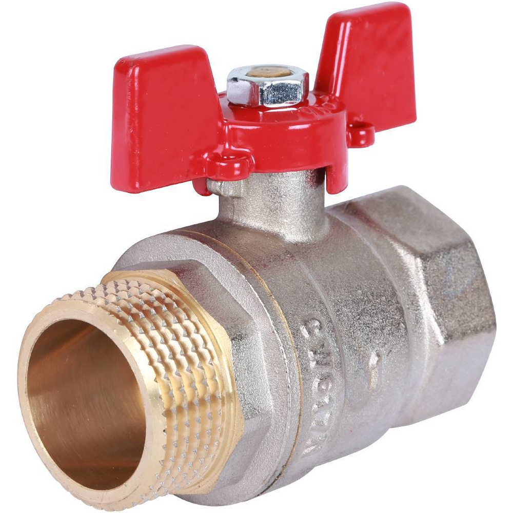 Кран шар. ROMMER 1"    вн-нар    (баб)    5826