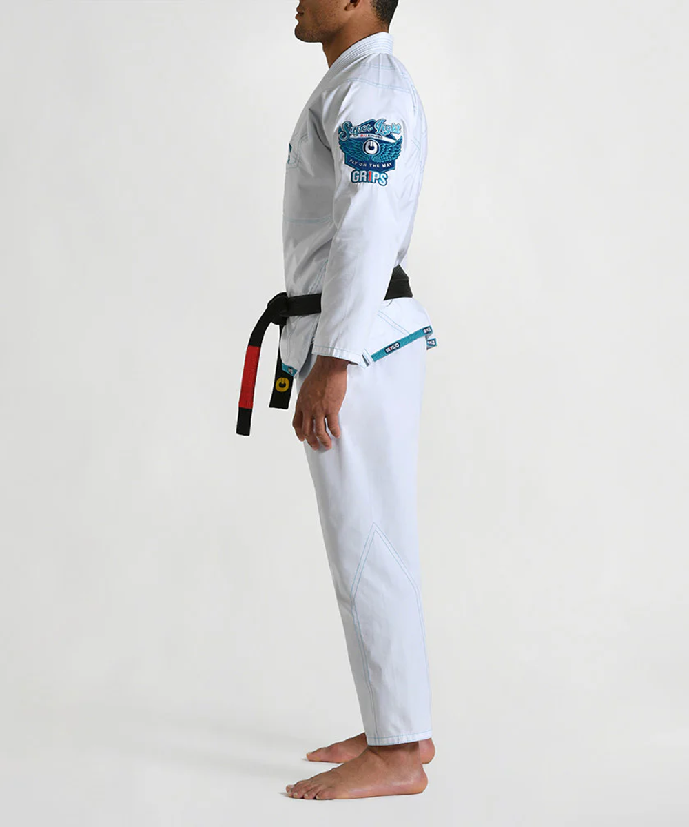 ги для BJJ Grips Super Light White