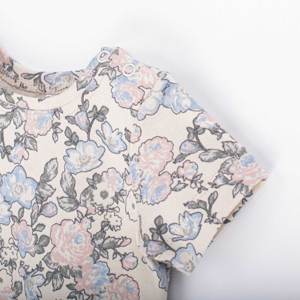 Футболка "Цветы" 0+