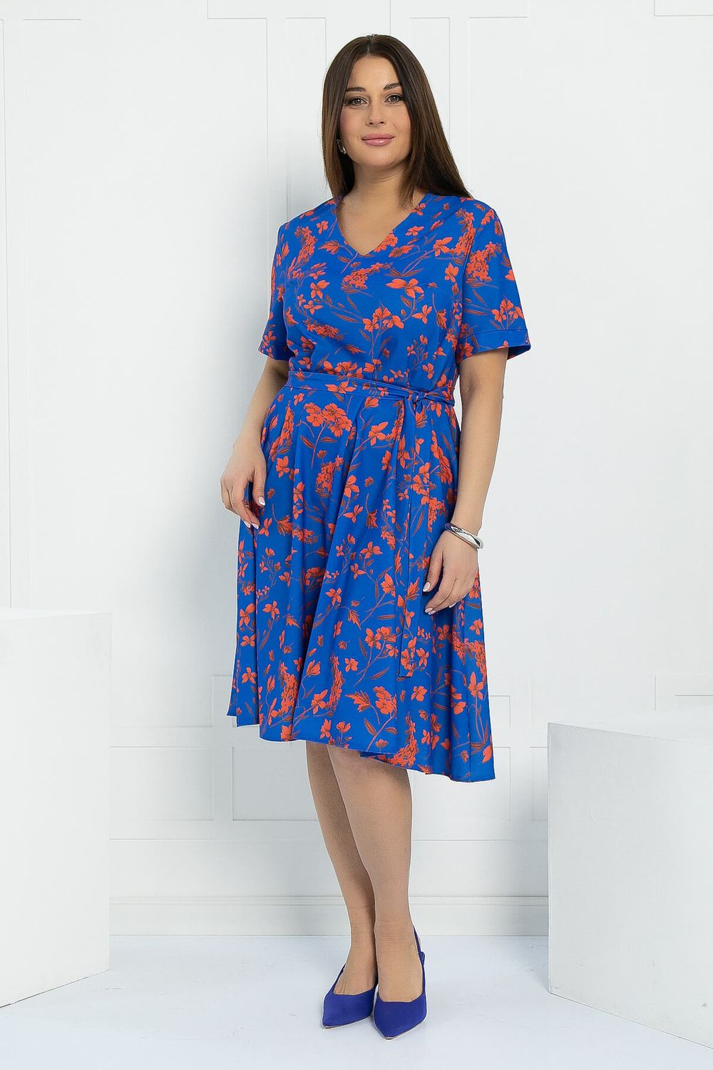 Платье Признание в любви (синее) П12654-25 LT Collection