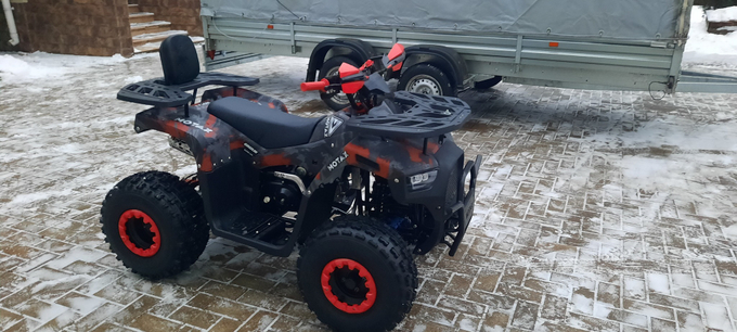 Квадроцикл MOTAX Grizlik Super Lux 125cc (2024). БУ - тест-драйв