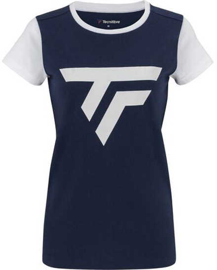 Женская теннисная футболка Tecnifibre Club Tee W - Blue