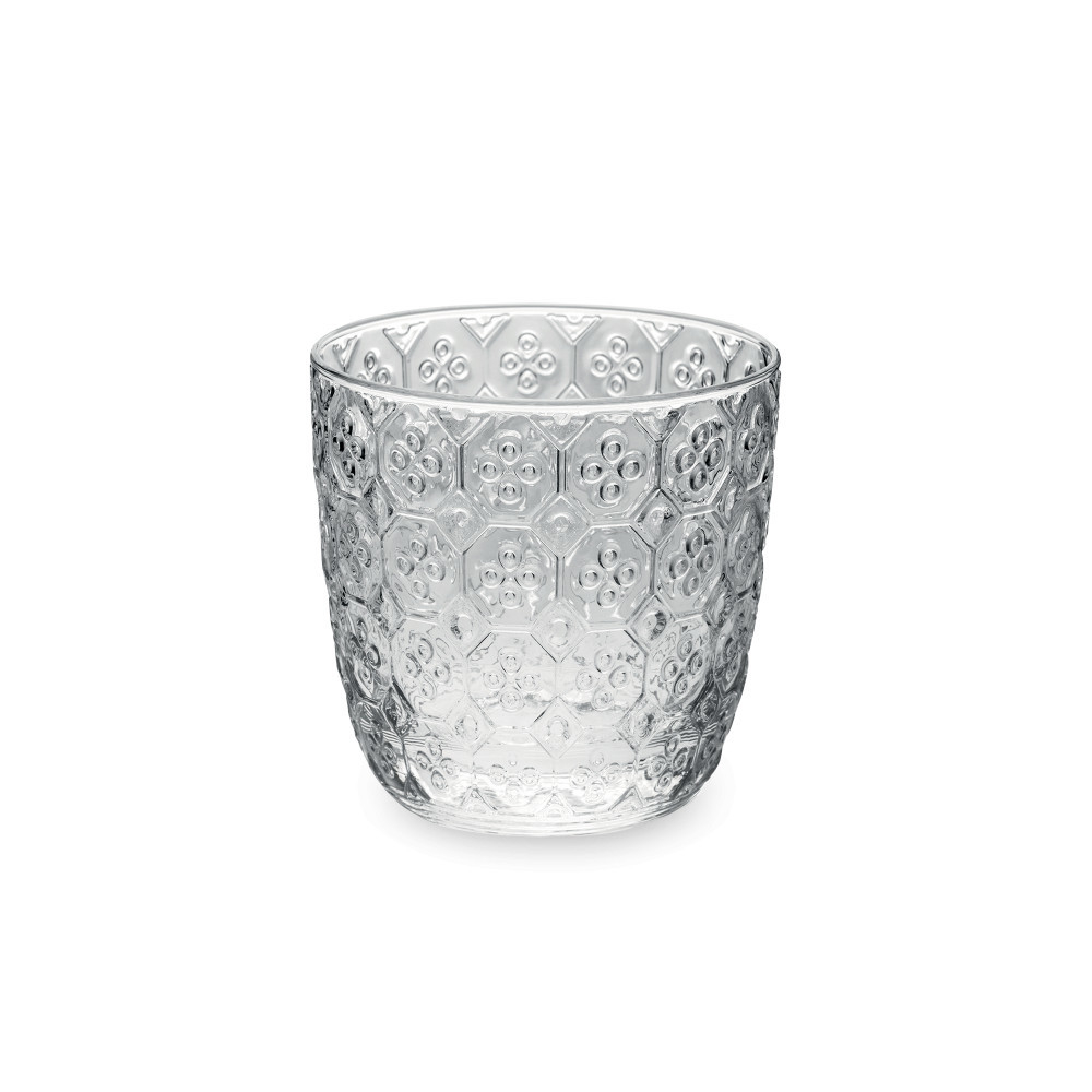 Стакан 310мл IVV Sixties прозрачный, узор Брижит