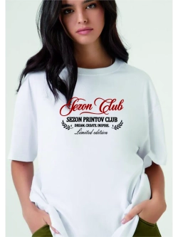 Футболка оверсайз Клуб Сезон-Принтов