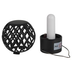 Светильник уличный ЭРА ERASF22-36 на солнечных батареях садовый подвесной Лампочка орнамент 7 см