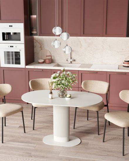 Стул обеденный Ayla бежевый