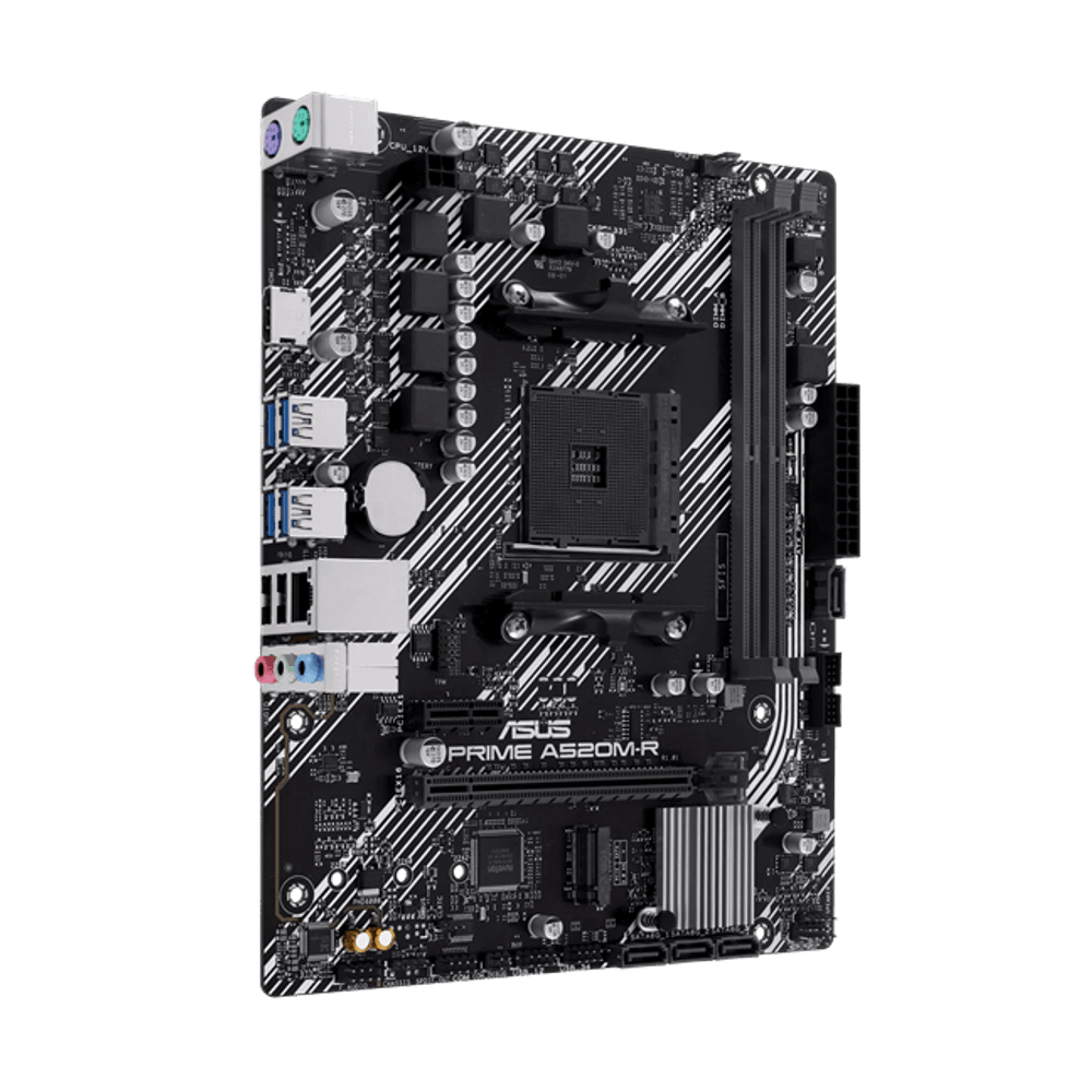 Материнская плата ASUS PRIME A520M-R AMD A520 AM4 2xDDR4 4xSATA3 RAID M.2 HDMI mATX