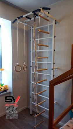 Монтаж шведской стенки Sv Sport в бетонные, кирпичные стены