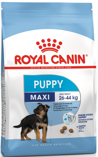 Royal Canin Maxi Puppy для щенков крупных пород Royal Canin Maxi Puppy для щенков крупных пород