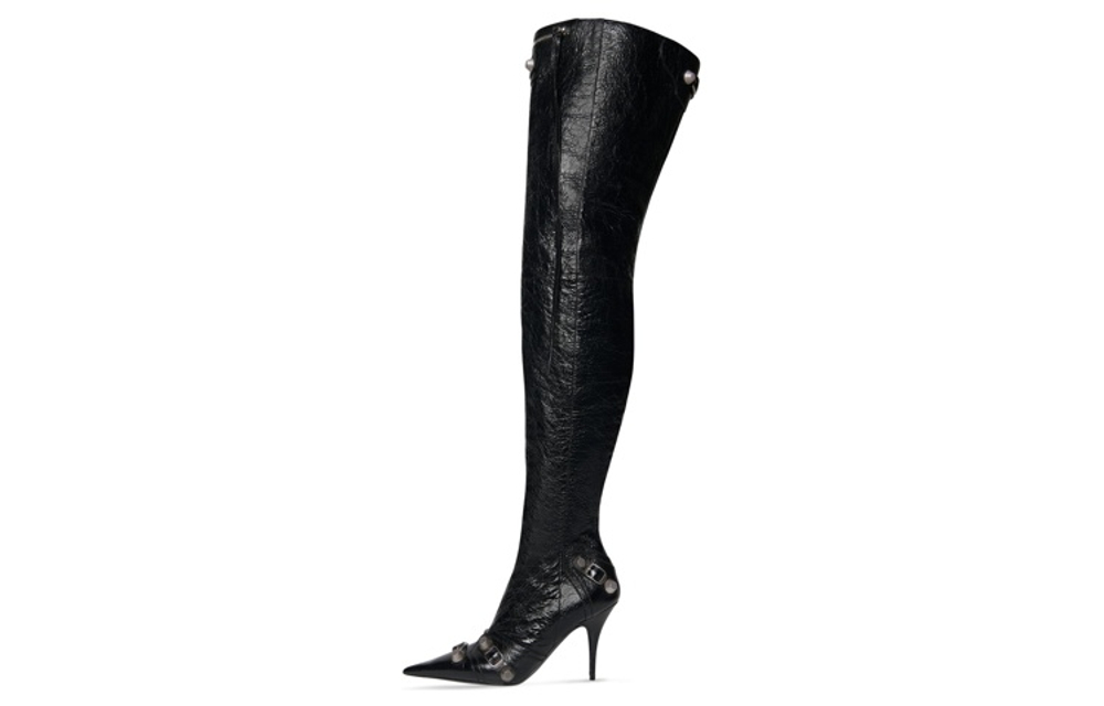 Balenciaga Cagole 90mm Over-the-knee Boots