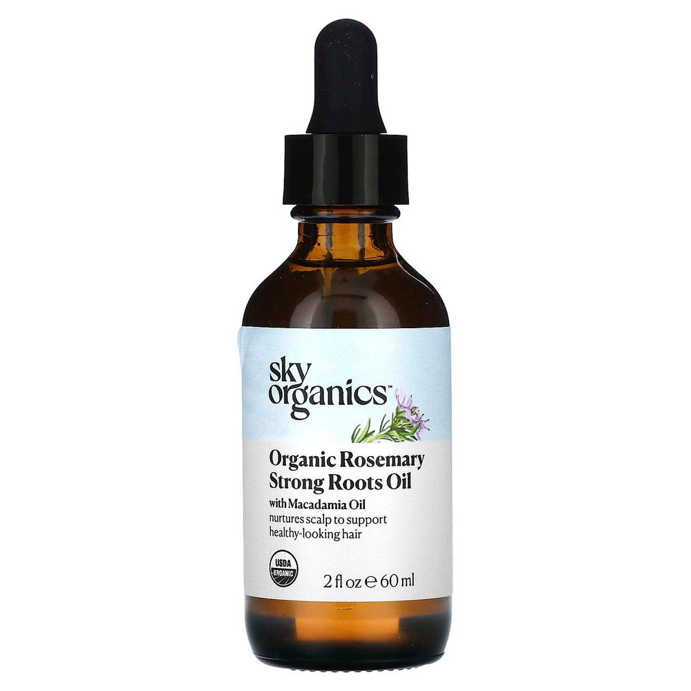 Sky Organics, Органическое масло крепких корней розмарина с маслом макадамии, 60 мл (2 жидк. унц.)