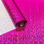 Пленка В рулоне 8.1 м х 70 см голография (Малиновый)