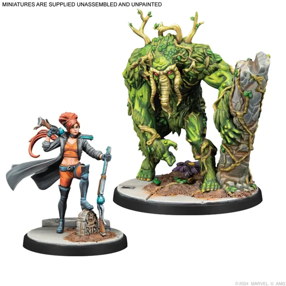 Marvel Crisis Protocol Elsa Bloodstone & Man-Thing