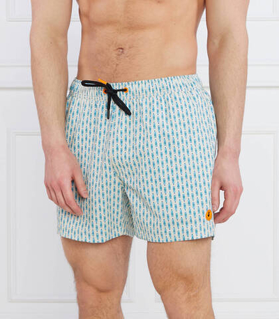 Шорты для плавания Save The Duck - бирюзовый(DW1222M SIPO16)