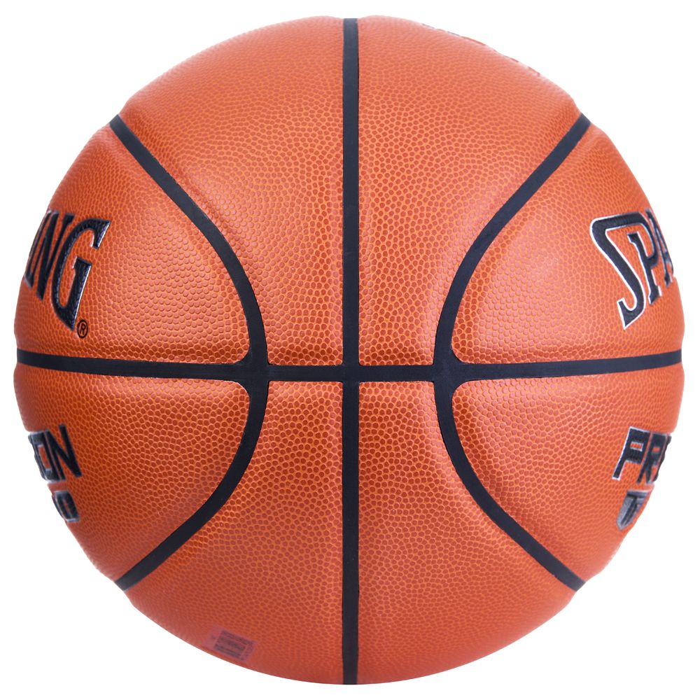 Мяч баск. SPALDING TF-1000 Precision 77526z, р.7, FIBA Appr,микр. zK-композит,нейл.корд, оранжевый