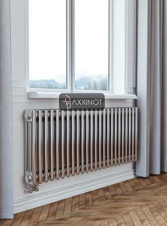 Axxinot Sentir Chrome 3050 - трехтрубный трубчатый радиатор высотой 500 мм, нижнее подключение